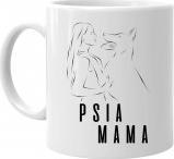 Koszulkowy Psia mama - kubek z nadrukiem