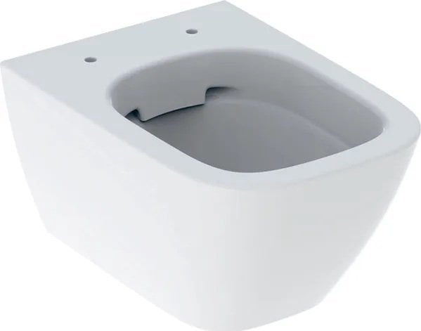 Miska WC Geberit Geberit lejowa, krótka, wisząca miska WC Smyle Square Rimfree 500.379.01.1