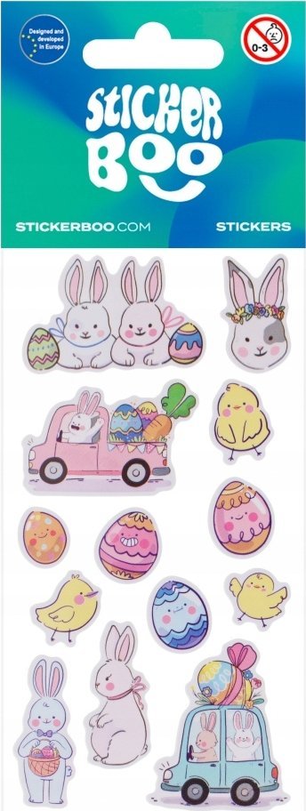 STICKERBOO NAKLEJ WIELKANOC 2 66X180 S-BOO PBH 120/1800