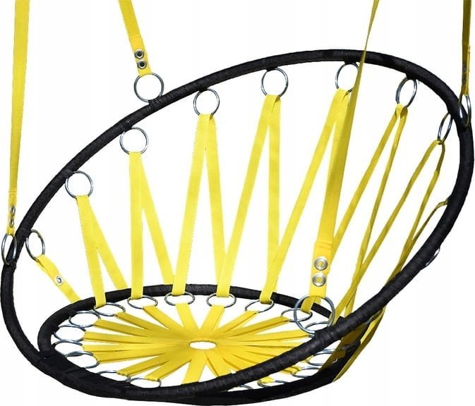 ZOLTA Huśtawka krzesło bujak wiszący bocianie gniazdo 56cm