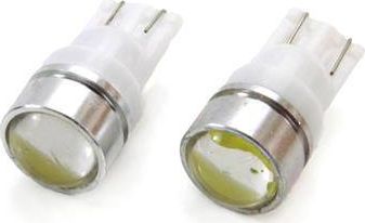 AMiO Żarówki LED STANDARD T10 W5W 3xCOB HP 1,5W 12V z soczewką