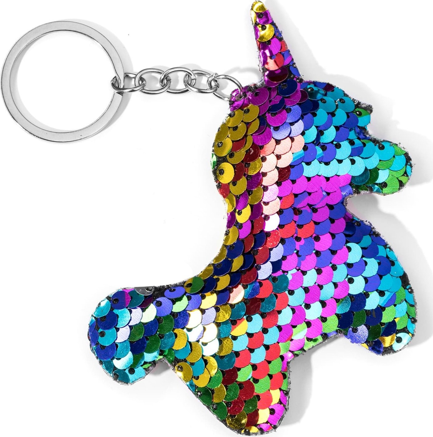 GM Brelok z cekinami JEDNOROŻEC