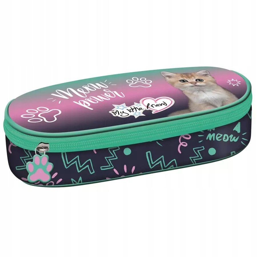Piórnik saszetka usztywniona z wewnętrzną klapką PCL-01 My Little Friend Kitty Party