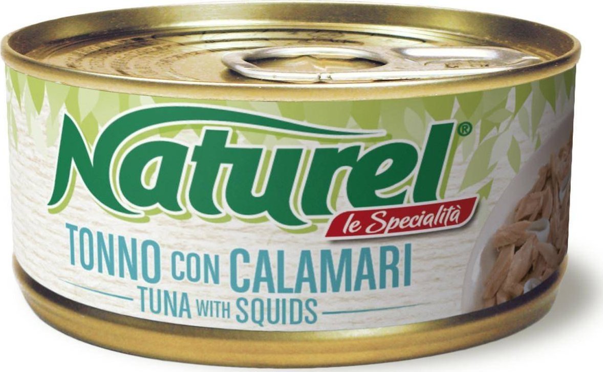 Life Pet Care LIFE CAT NATUREL pusz.70g TUNA + SQUIDS /24