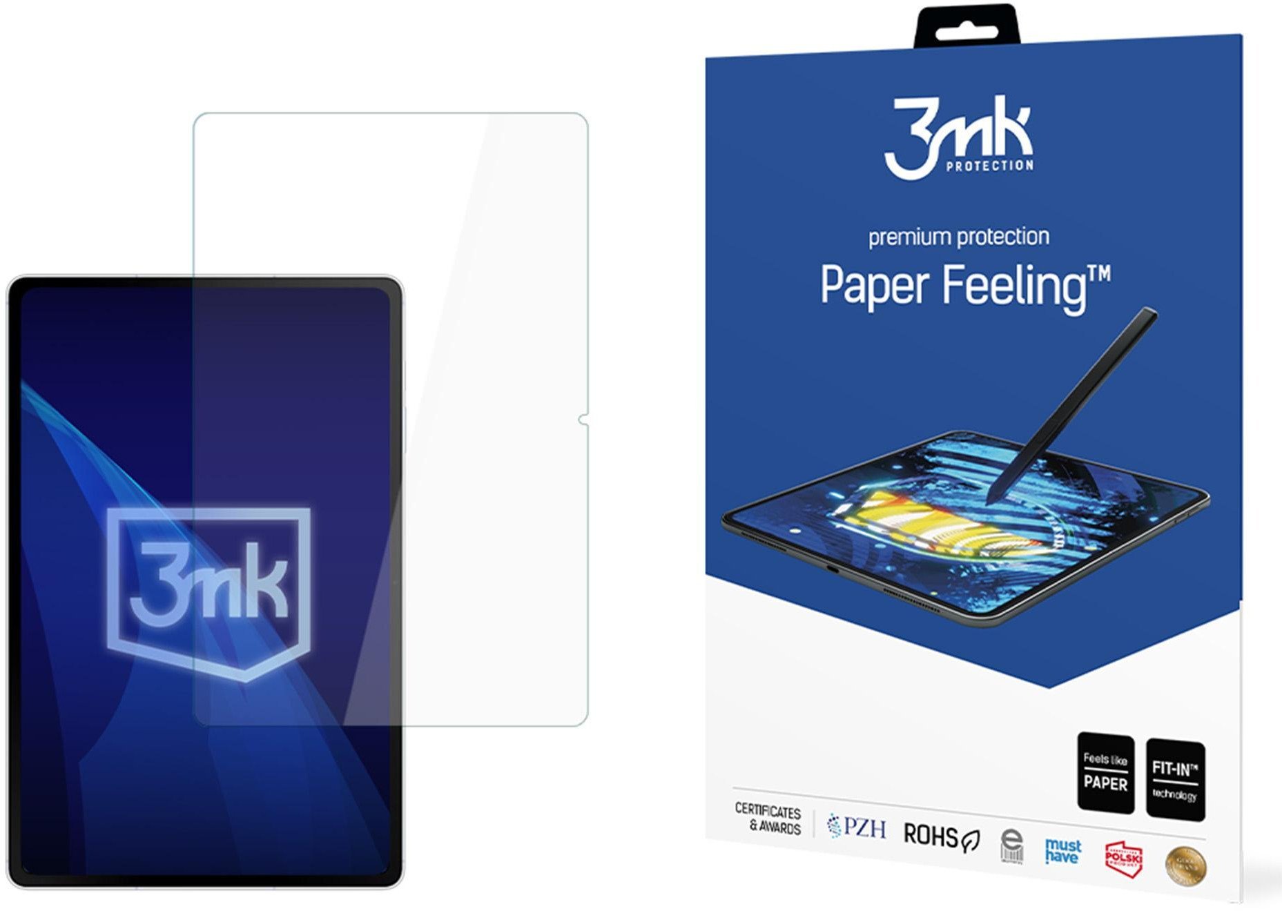 Samsung Galaxy Tab S10 FE+ - up to 15" 3mk Paper Feeling