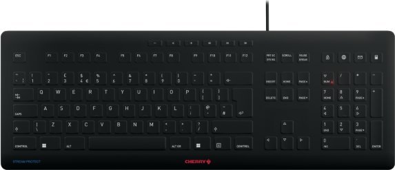 Klawiatura Cherry CHERRY JK-8502GB-2 klawiatura Uniwersalne USB QWERTY angielski brytyjski Czarny