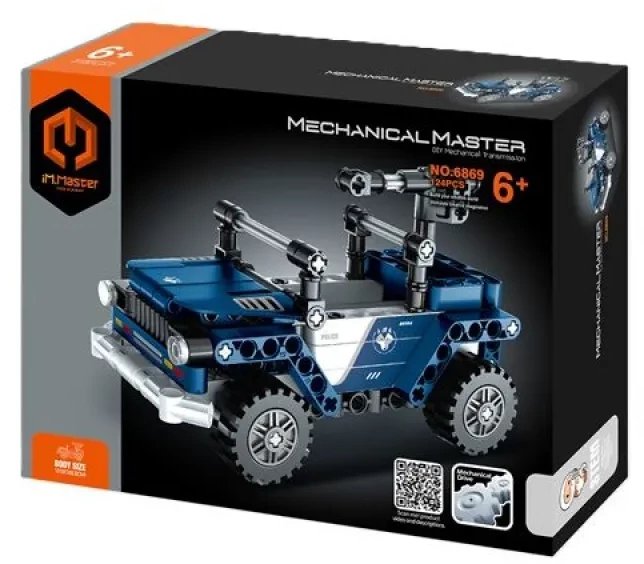 IM.MASTER klocki auto policyjne 124el 6869 45221