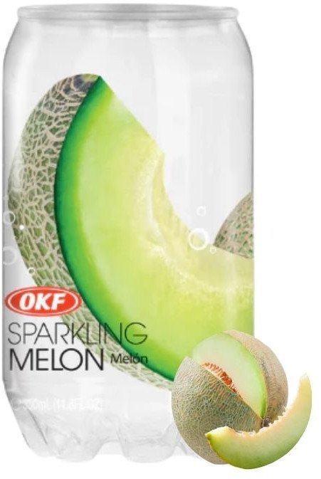OKF OKF koreański napój gazowany z sokiem z melona sparkling water soda w puszka 350ml