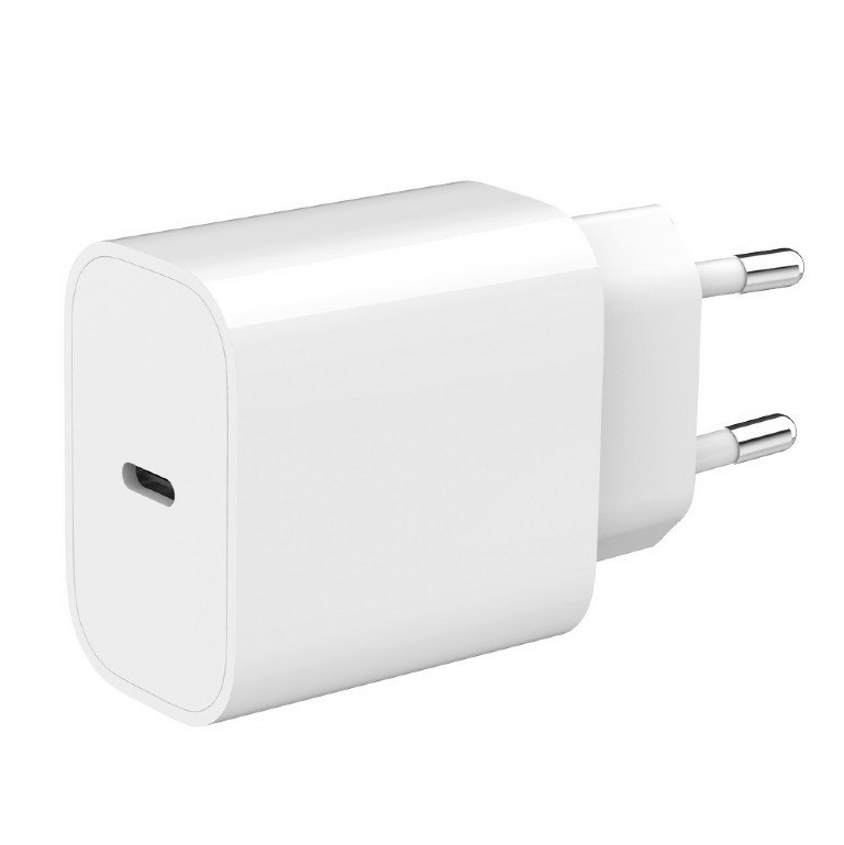 Lādētājs Gembird USB Type-C 20W USB Type-C Fast Charger White 8716309133890