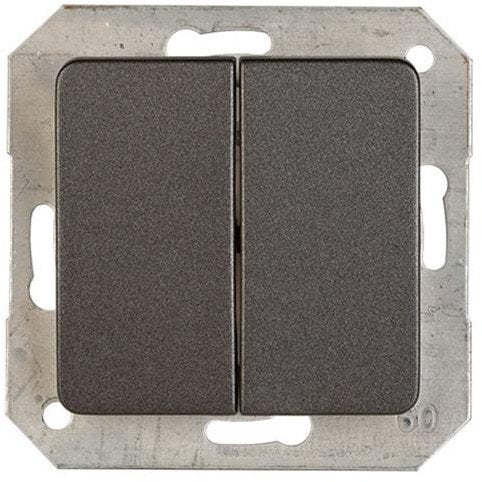 TWO GANGS TWO W SWITCH ANTR P(6+6)10-020