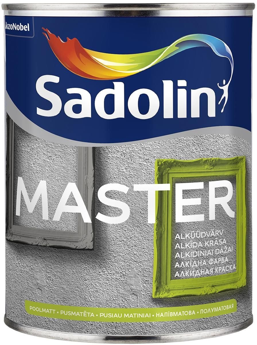Sadolin ALKYD ENAMEL PAINT MASTER 30 BW 1L