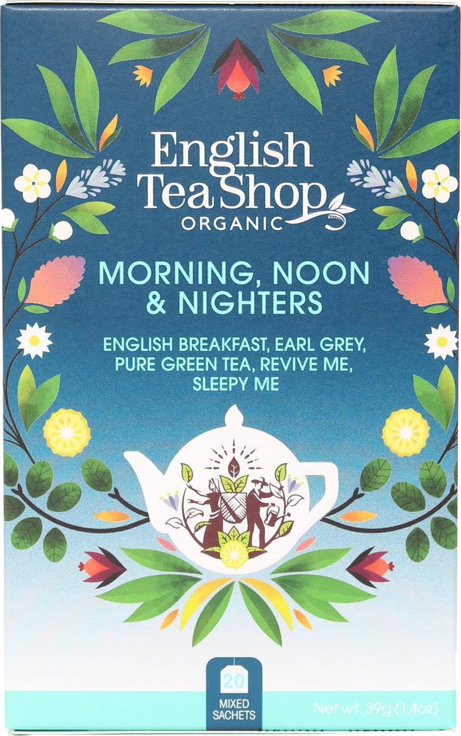 English Tea Shop Herbata Morning, Noon & Nighters, 5 smaków, 20 saszetek