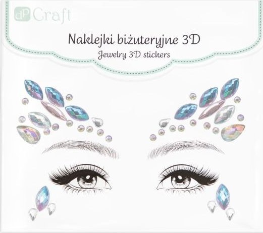 NAKLEJKI BIŻUTERYJNE 3D - NIGHT BEAUTY