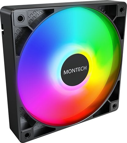 Montech GF120 PWM ARGB Lüfter - 120mm, schwarz