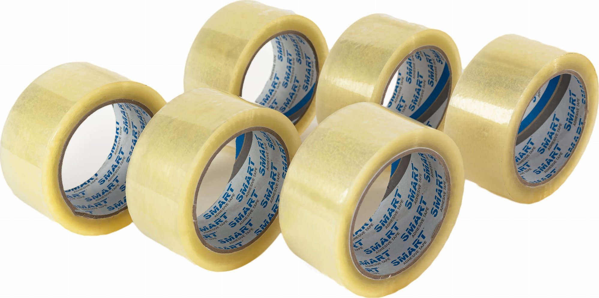 Smart Taśma Pakowa SMART Transparent Akryl 48/100y - 6 szt.