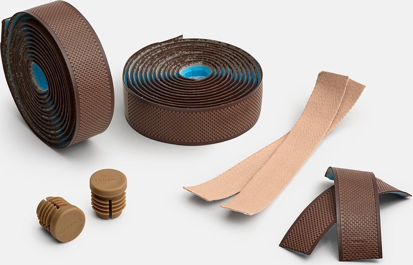 Brooks Owijka BROOKS CAMBIUM RUBBER BAR TAPE, Brown, Grubość 3mm (NEW)