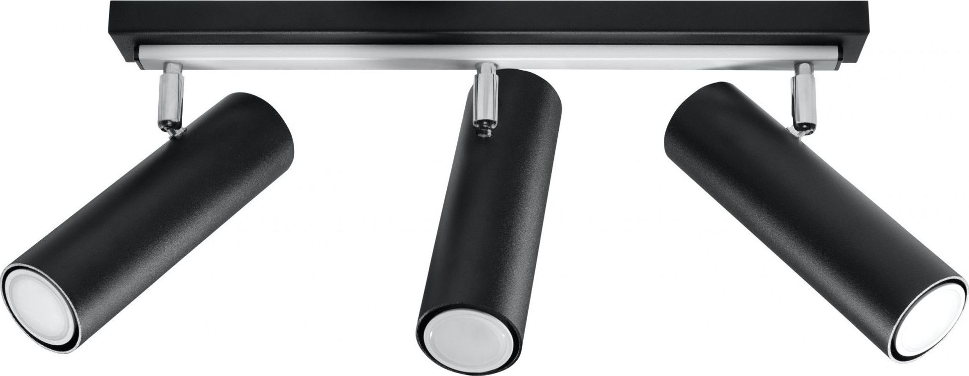 Lampa sufitowa Lumes Regulowany plafon reflektory E814-Direzions - czarny