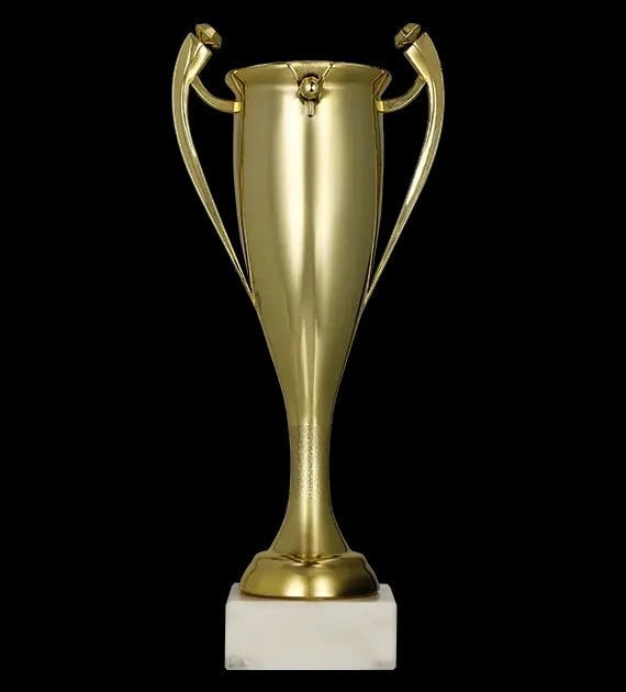 Victoria Sport Puchar plastikowy złoty T-M