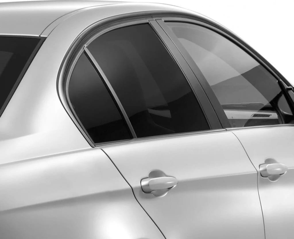 Carpoint Statyczna folia okienna, 200x76 cm, czarna