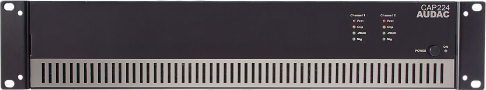 Audac AUDAC CAP224 Dual-channel power amplifier 2 x 240W 100V