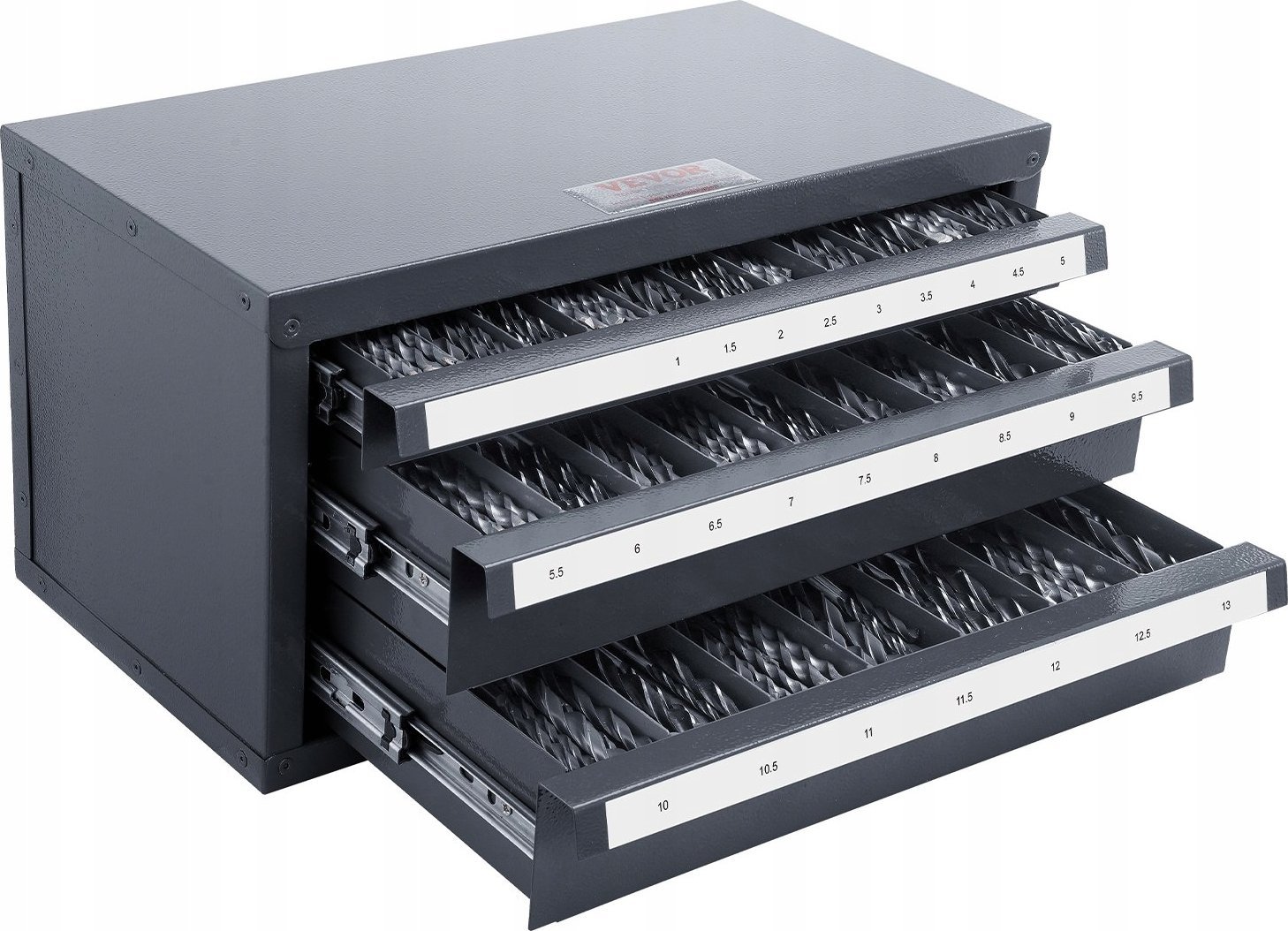 Szafka na Wiertła 3 Szuflady 29 Komór