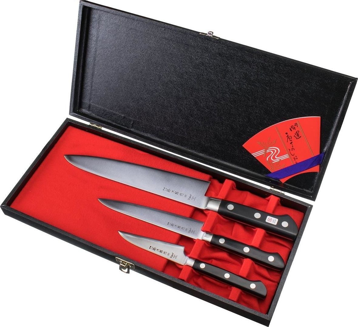 Tojiro Zestaw noży TOJIRO seria DP3 [DP-GIFTSET-A] uniwersalny