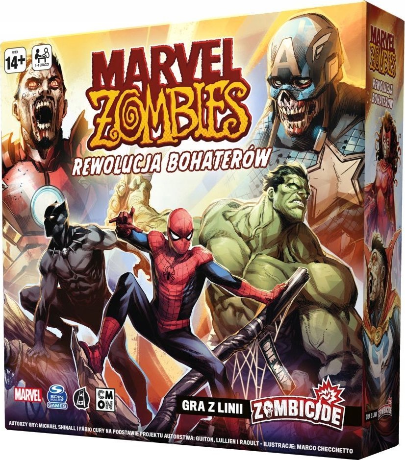Portal Games Gra planszowa Marvel Zombies: Rewolucja Bohaterów