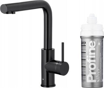 Bateria kuchenna KFA DUERO PURE BASIC BATERIA KUCHENNA Z FUNKCJĄ FILTRACJI WODY + ZESTAW FILTRUJĄCY PROFINE SILVER S, CZARNA