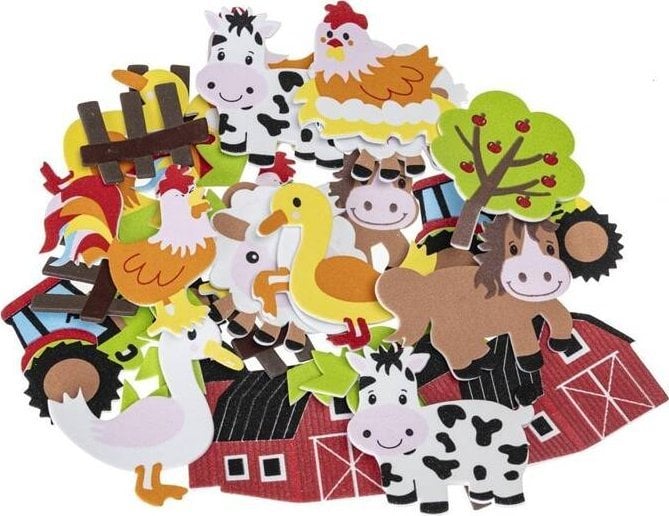 BREWIS Naklejki z pianki wie¶ 36szt