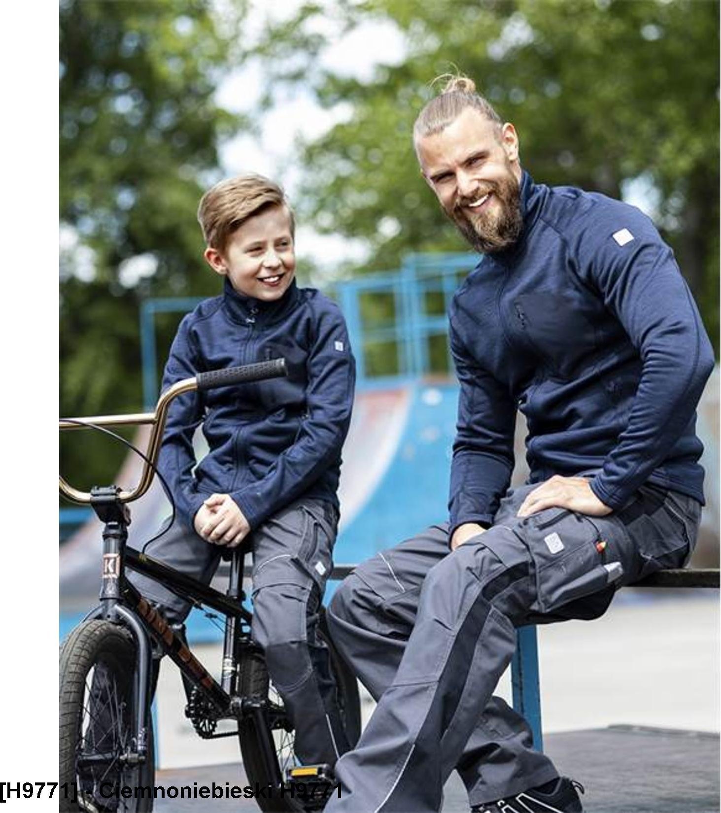 Ardon ARDON Breeffidry - dziecięca bluza - Ciemno-szara H9770 110-116