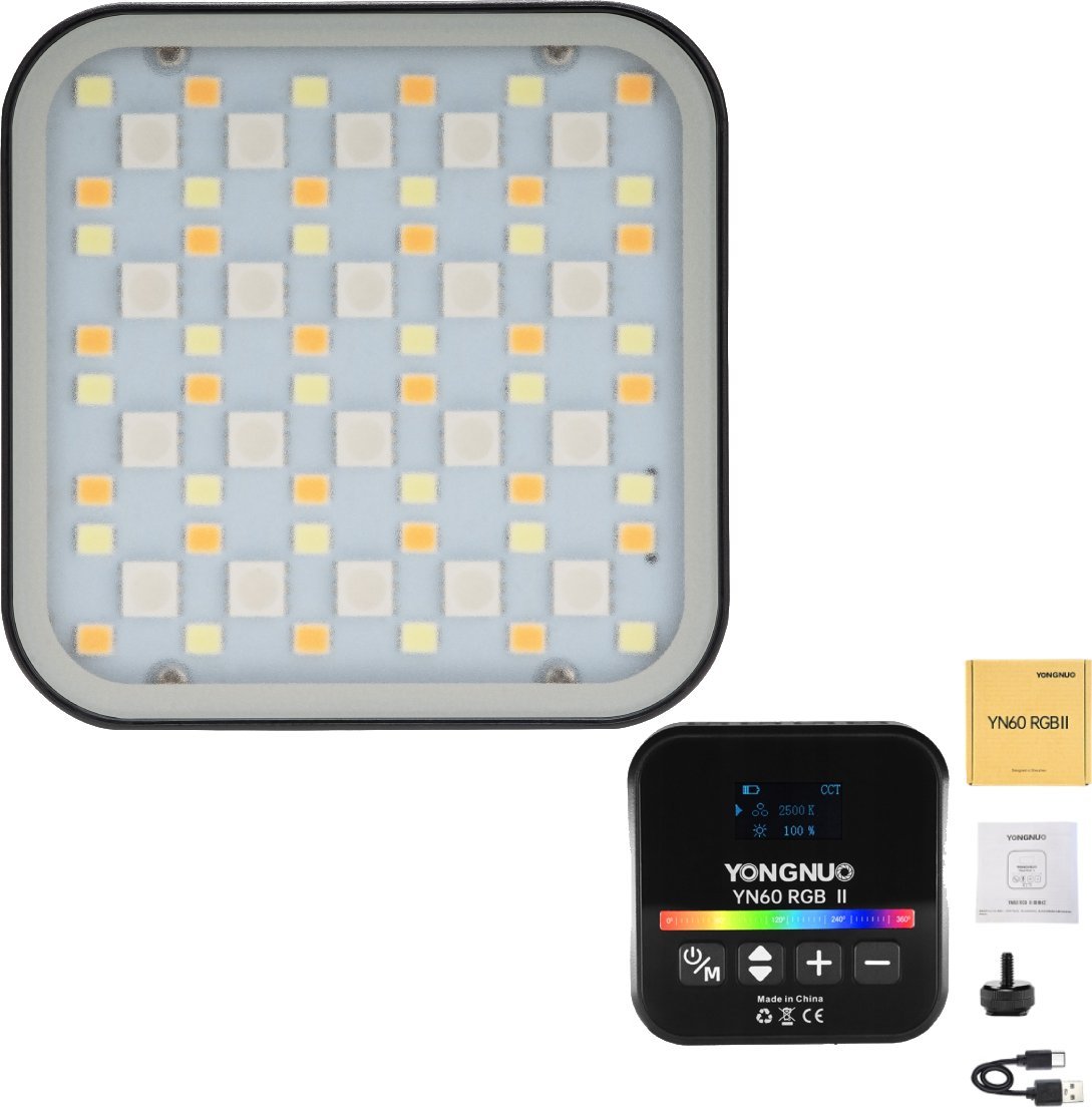 Yongnuo YONGNUO YN60 Lampa LED 2500 K - 9900 K czarna