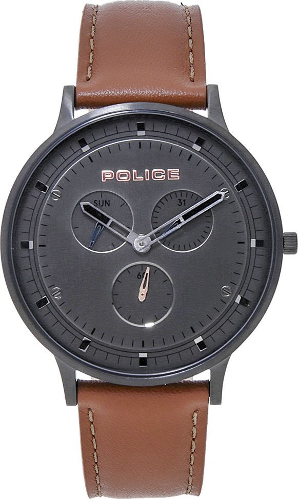 Zegarek Police Zegarek męski Police PL.15968JSB-39 brązowy