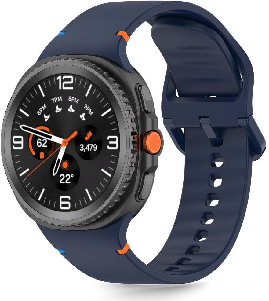 TECH-PROTECT SILICONE SAMSUNG GALAXY WATCH 8 / CLASSIC (40 / 44 / 46 MM) STORM BLUE