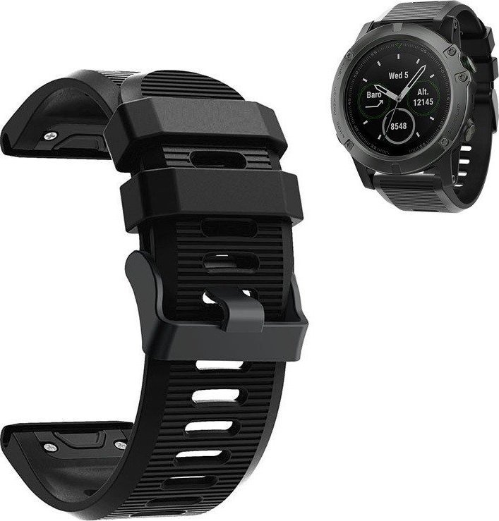 PASEK SILIKONOWY DO GARMIN FENIX 3 / 3HR / 5X / 6X / 7X + EASYFIT