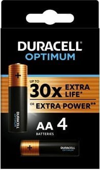 Duracell Bateria Alkaliczna Duracell OPTIMUM AA 4szt. [321|1]