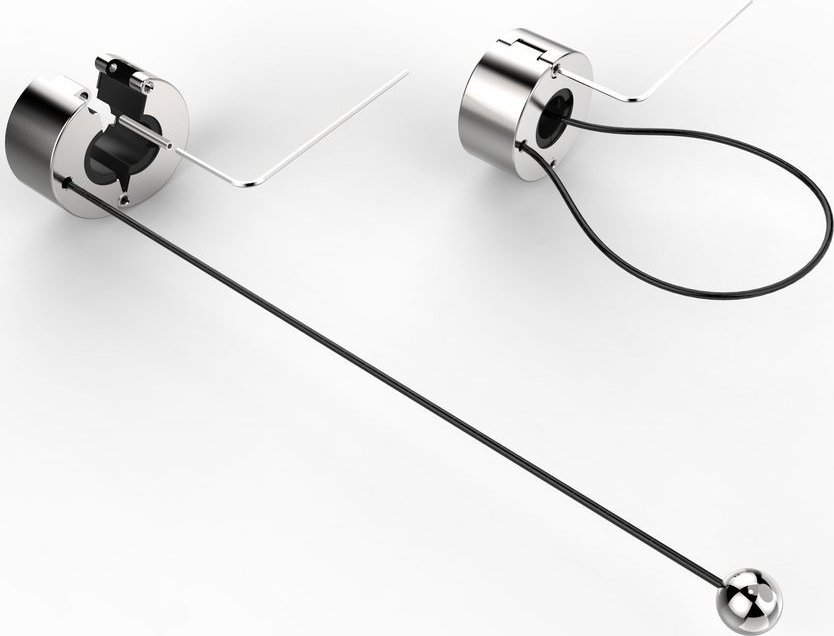 Organizer VivoLink Vivolink PROADRING-S-WIRE zapięcie do kabli Czarny, Stal