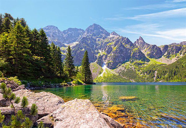 Castorland 1000 EL. Morskie Oko, Tatry (102235-1)