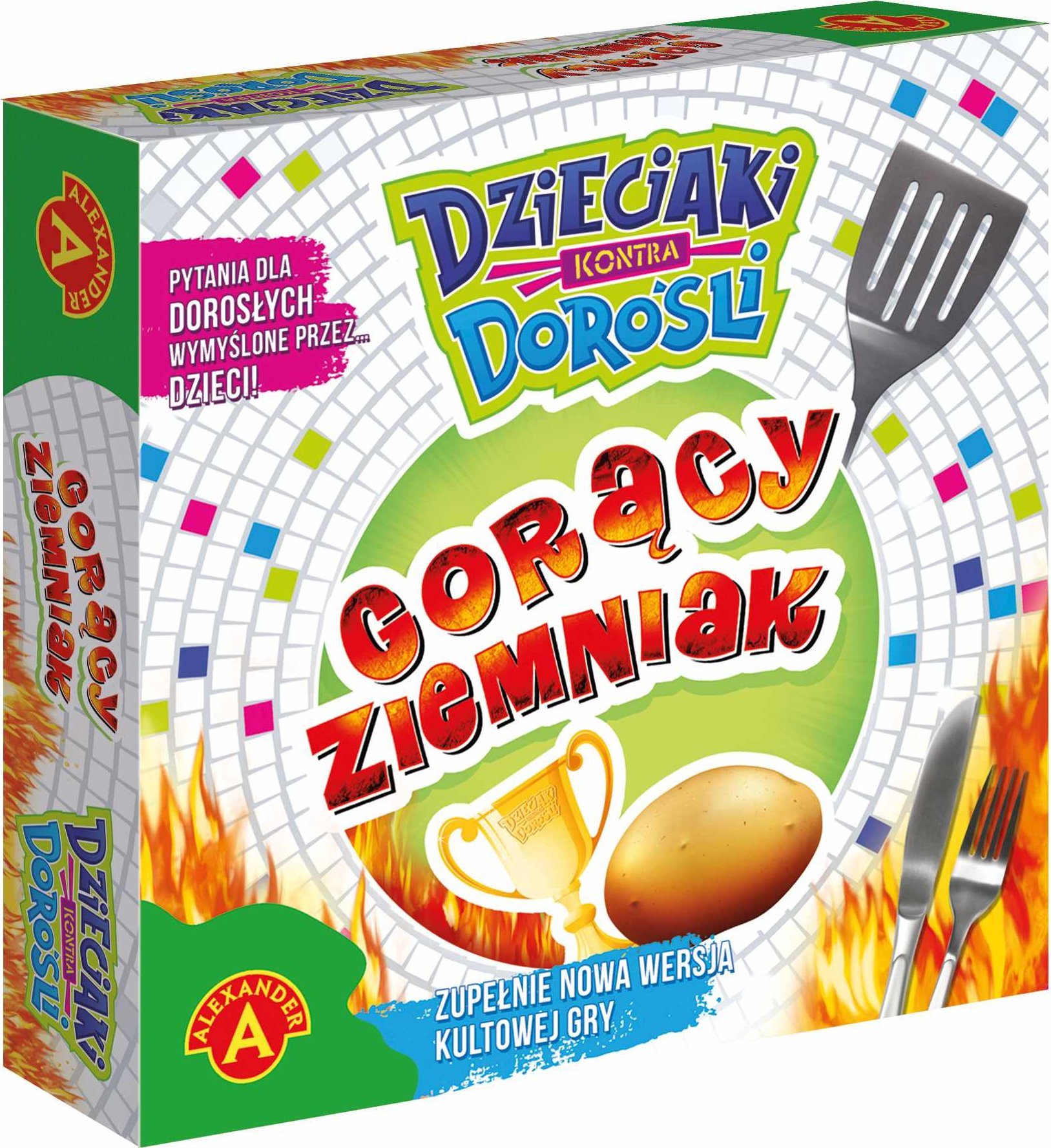 Alexander Gra planszowa Gorący ziemniak Dzieciaki kontra Dorośli