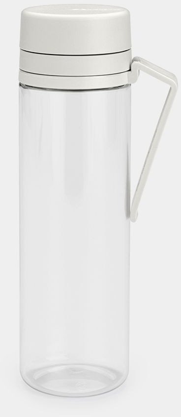 BRABANTIA Make & Take water bottle with strainer light grey 202421