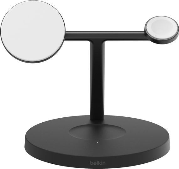 Ładowarka Belkin Stacja do ładowania bezprzewodowego na iPhone, Apple Watch, AirPods, Qi2 15W, czarna