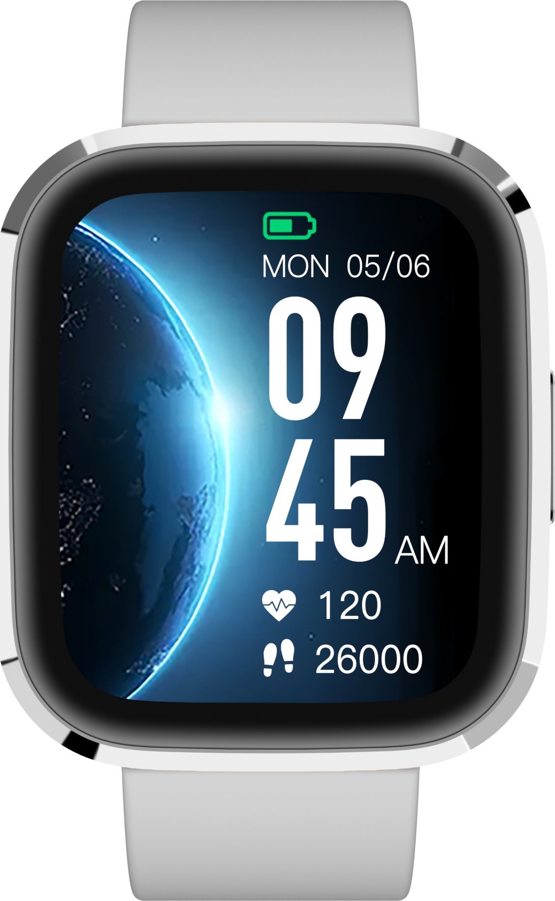 Smartwatch Garett GRC Style Srebrny