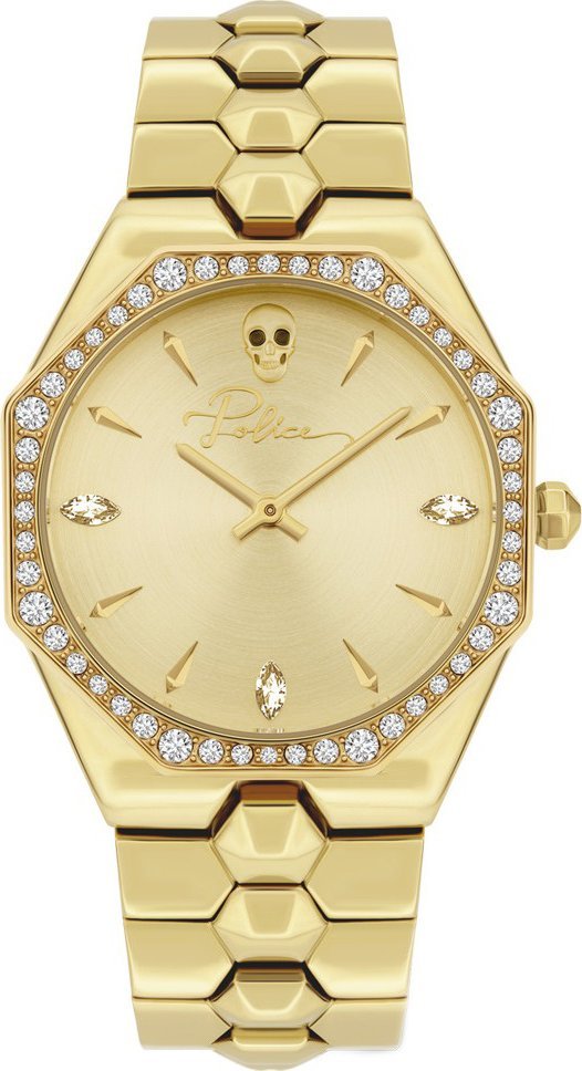 Zegarek Police Zegarek damski Police PL.16038BSG-22M złoty