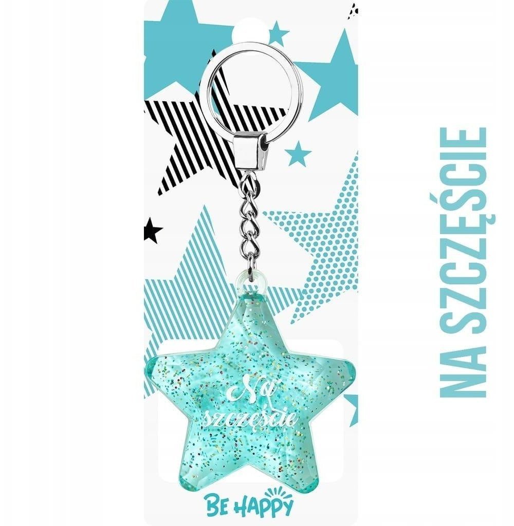 Be Happy Brelok Gwiazdka Na szczęście