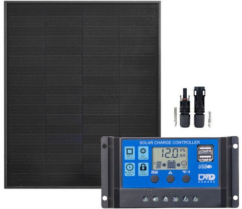 Zestaw solarny 12V 50W PWM