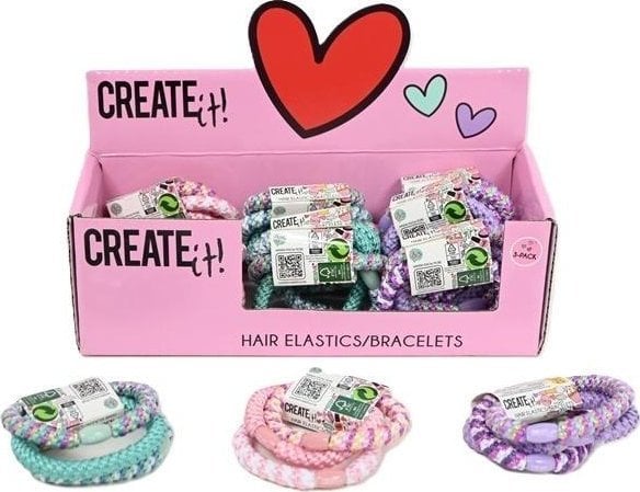 Opaska elastyczna 3szt mix CREATE IT!