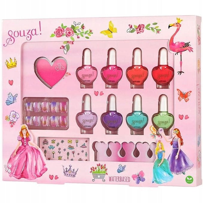 Souza! Księżniczki Lakiery i Akcesoria Do Paznokci 12 el. 107130