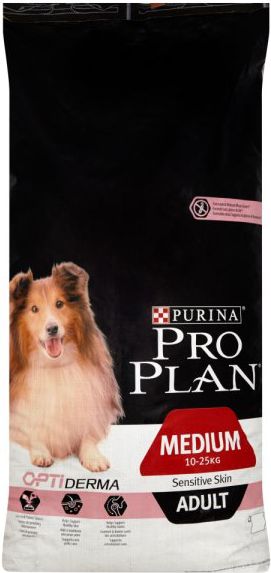 Purina Pro Plan OptiDerma Adult Medium 14kg