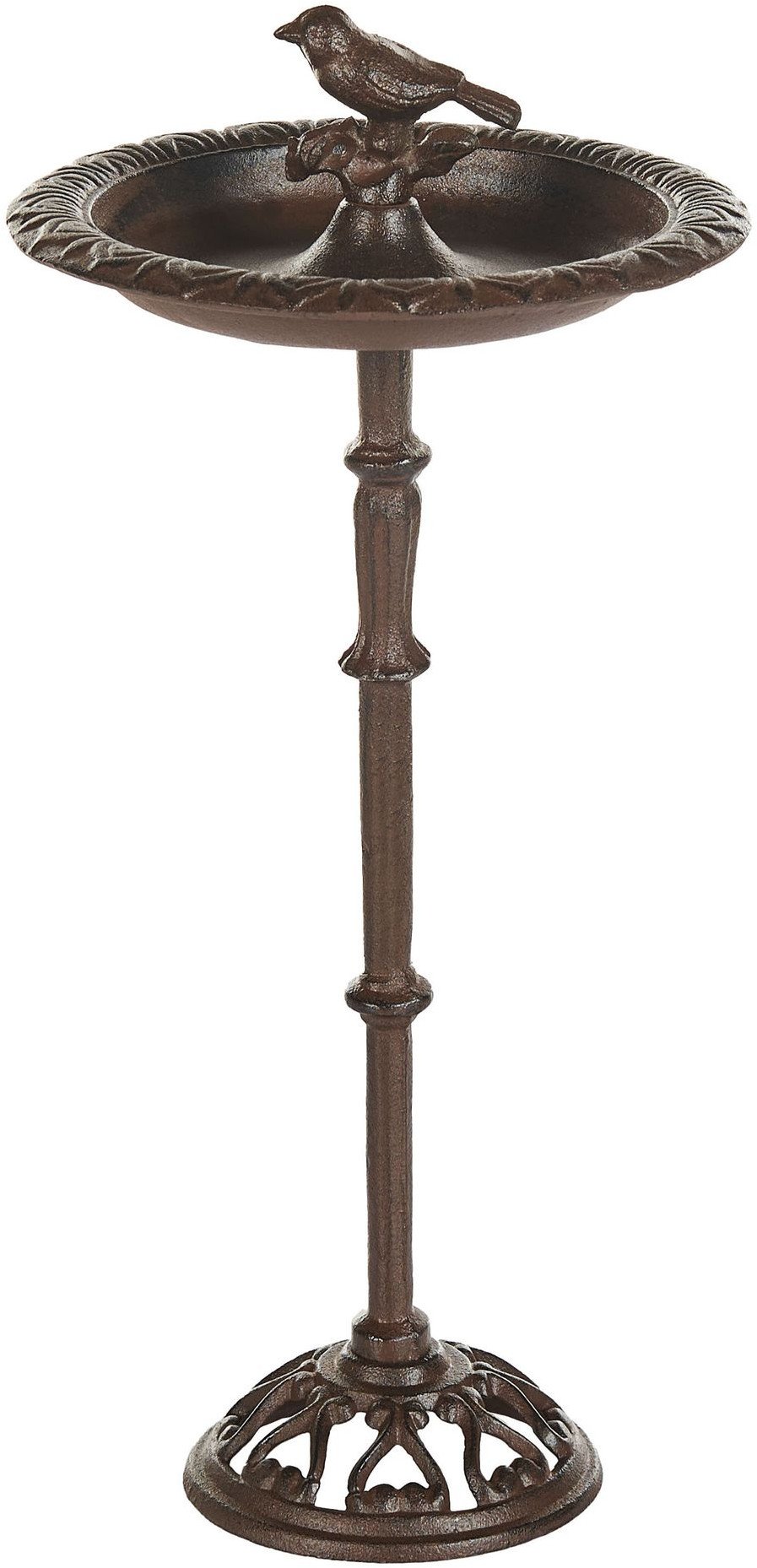 Ogrodowe poidełko dla ptaków brązowe SWALLOW