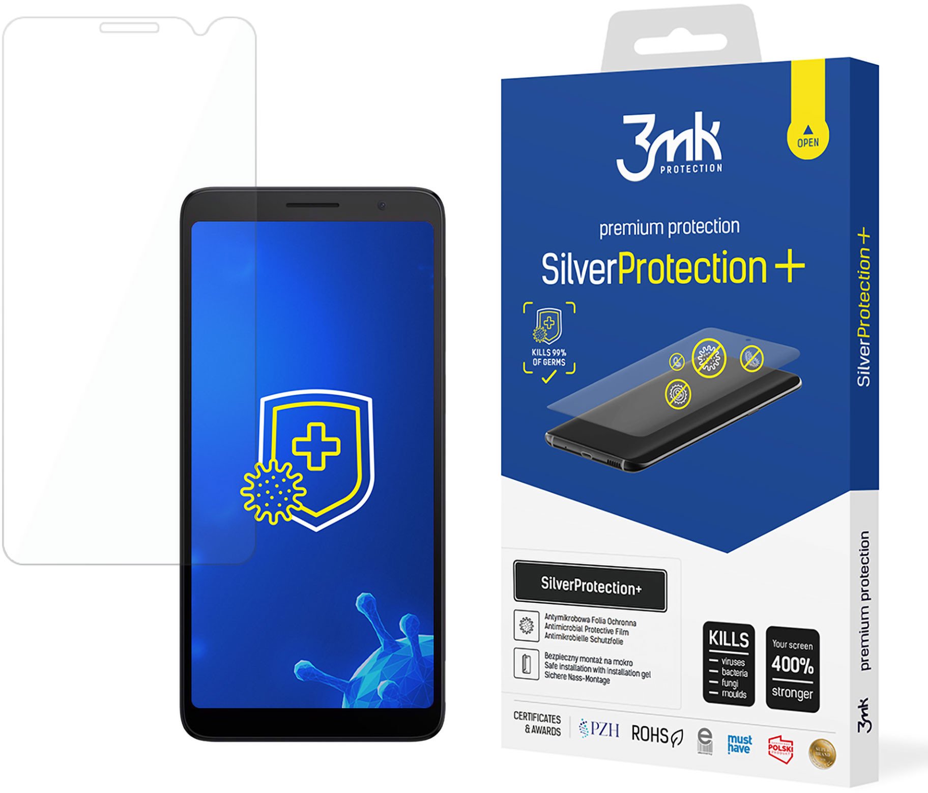 TCL 501 - 3MK SILVERPROTECTION+