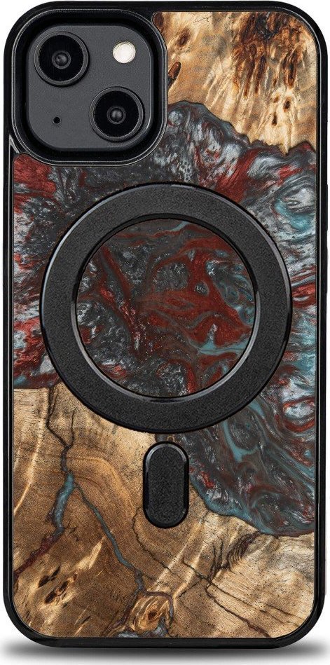 BeWood Etui Bewood Unique na iPhone 14 - Planets - Pluton z MagSafe